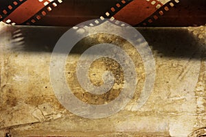 Old film strip