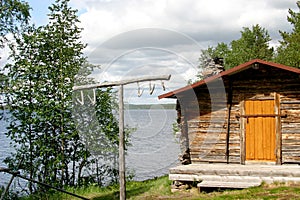 Old Finnish fishery hut