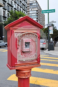 Old Fire Alarm, San Francisco, California, USA photo