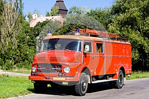 Old fire engine