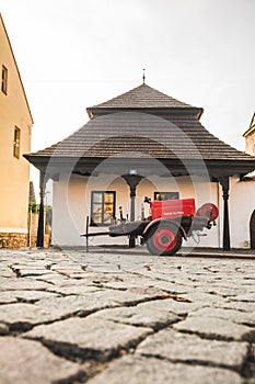 Old fire engine, old firecar