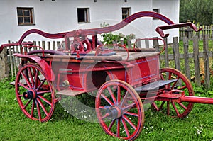 Old fire engine