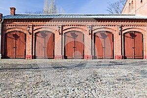 Old fire-station in Lodz