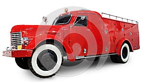 Old fire truck photo