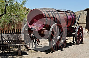 Old fire water wagon