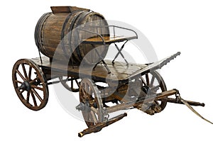 Old firefigter cart