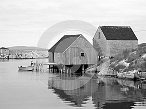 Old Fish Shacks