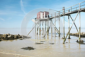 Old fisherman hut