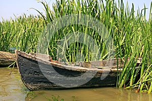 Old fishermen boat