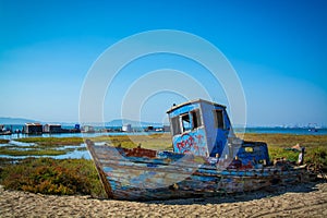 Old fishing boat