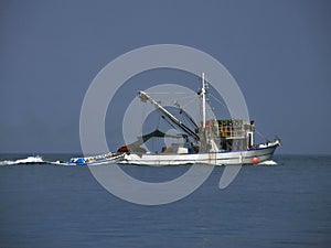 Old fishing boat