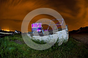 Old fishing boat