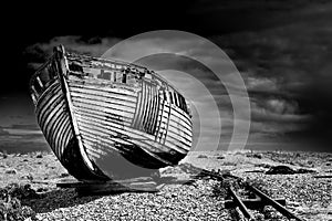 Old fishing boat.