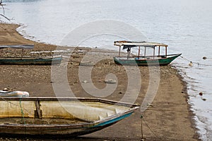 Old fishing boat on the shores of Golfito, Costa Rica. photo