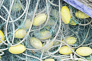Old fishing nets
