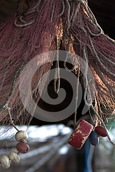 Old fishing nets