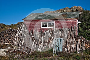 Old fishing shack