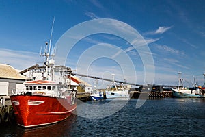 Old fishing trawler