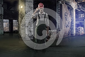 Old flooded building