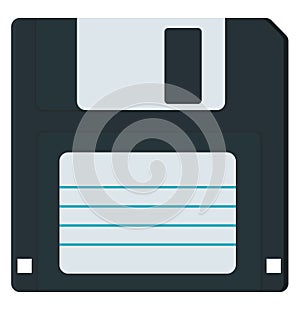 Old floppy disc, icon