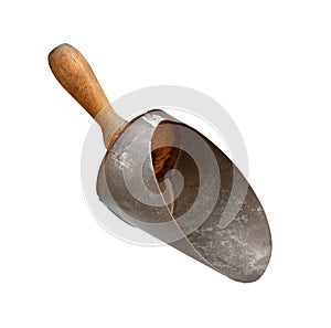 Old Flour Scoop (with clipping path)