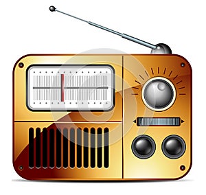 Old FM radio icon