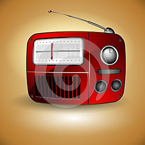 Old FM radio icon