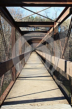 Old footbridge
