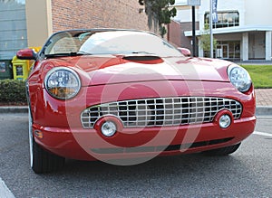 Old Ford Thunderbird Car