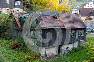 Old forgotten house in a village