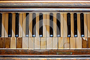 Old Forgotten Piano