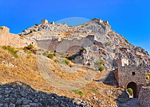 Old fort in Corinth, Greece