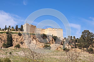 Old fort in Fez city, Morocco