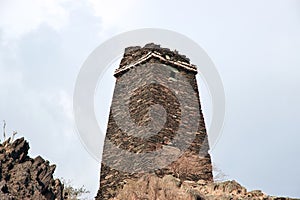 The old fort in Hejaz Mountains, Makkah Province, Saudi Arabia