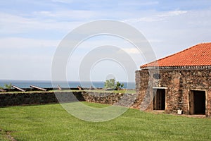 Old fort Spanish in Trujillo