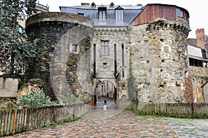 Old fortification in Rennes, France