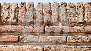 An old fortification wall