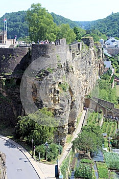 Casemates du Bock in Luxembourg photo