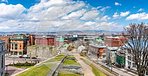 Old fortifications of Quebec City, Canada