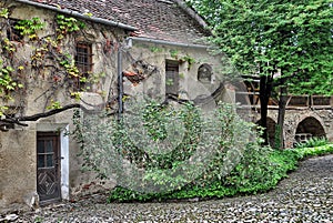 Old fortified church