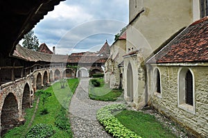 Old fortified church photo