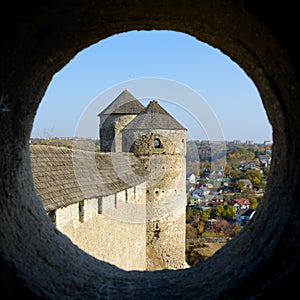 Old Fortress in the Ancient City of Kamyanets-Podilsky photo