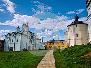 old fortress. beautiful architecture. landscape.