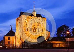 Old fortress in Bergen Norway