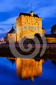 Old fortress in Bergen Norway