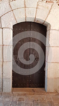 An impregnable fortress door