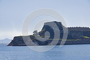 Old Fortress of Corfu Against the Ionian Sea