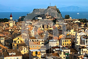 The Old Fortress of Corfu in Corfu, Greece