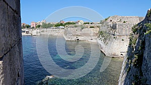 Old Fortress in Corfu town, Greece