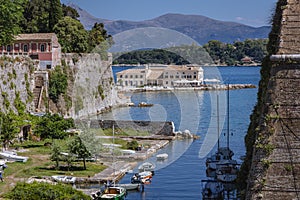 Old Fortress in Corfu town, Greece